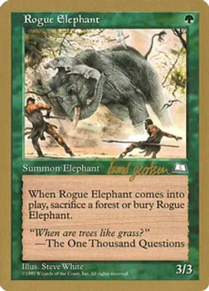 Rogue Elephant <Svend Geertsen> [WC97]