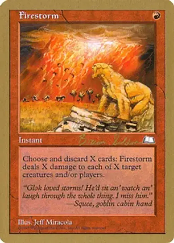 Firestorm <Brian Selden> [WC98]