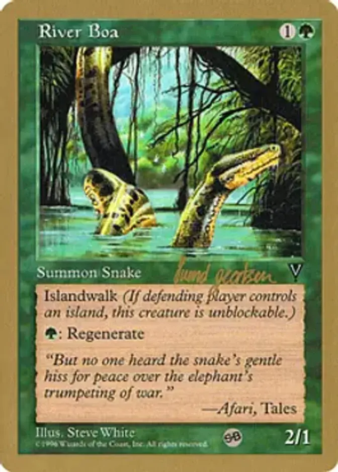 River Boa <Svend Geertsen - SB> [WC97]