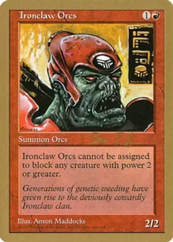 Ironclaw Orcs <Ben Rubin> [WC98]