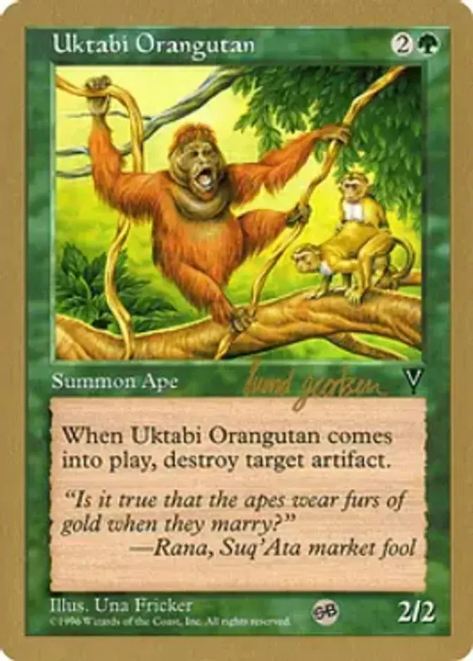 Uktabi Orangutan <Svend Geertsen - SB> [WC97]