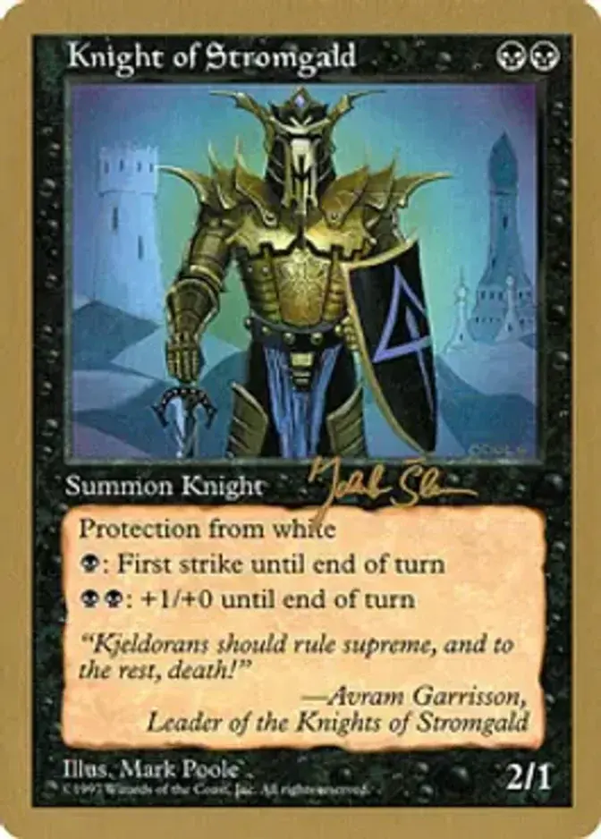 Knight of Stromgald <Jakub Slemr> [WC97]
