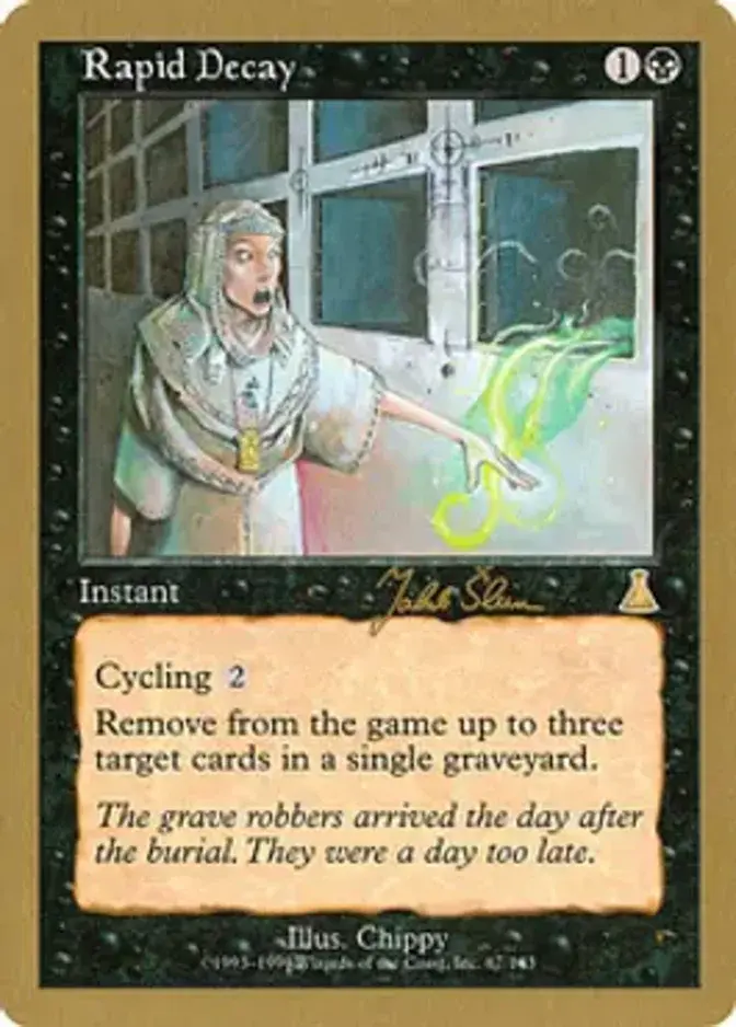 Rapid Decay <Jakub Slemr> [WC99]