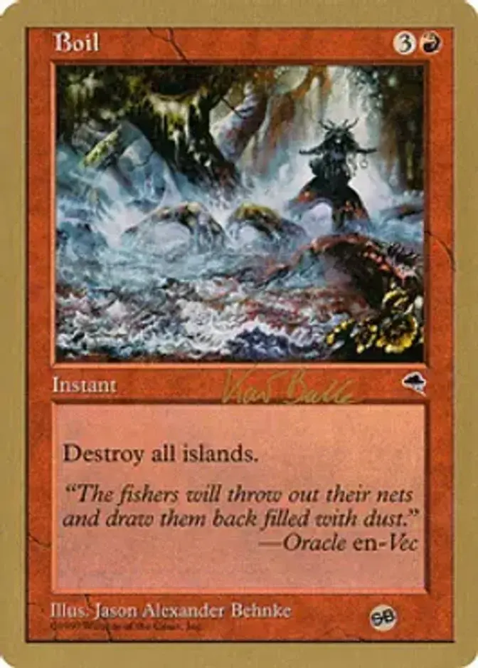 Boil <Kai Budde - SB> [WC99]