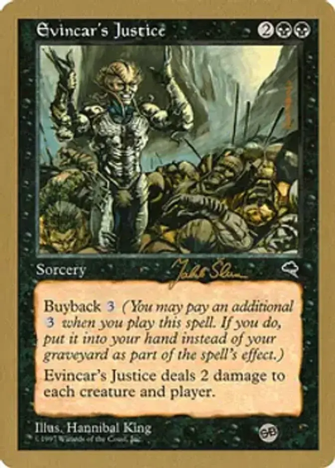 Evincar's Justice <Jakub Slemr - SB> [WC99]