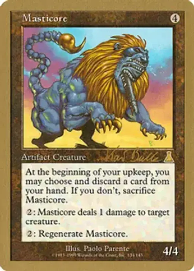 Masticore <Kai Budde> [WC99]
