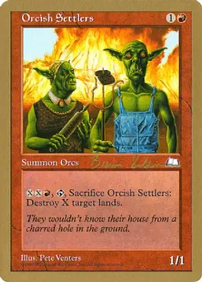 Orcish Settlers <Brian Selden> [WC98]