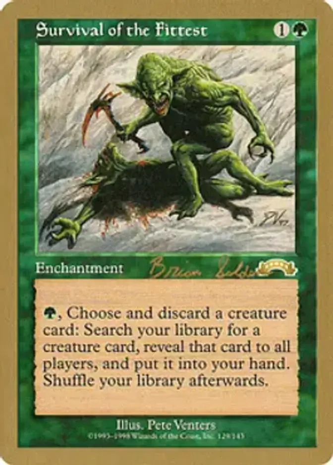 Survival of the Fittest <Brian Selden> [WC98]