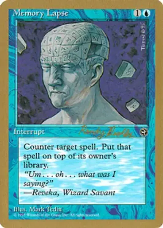 Memory Lapse <Randy Buehler> [WC98]