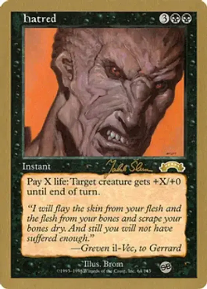 Hatred <Jakub Slemr - SB> [WC99]