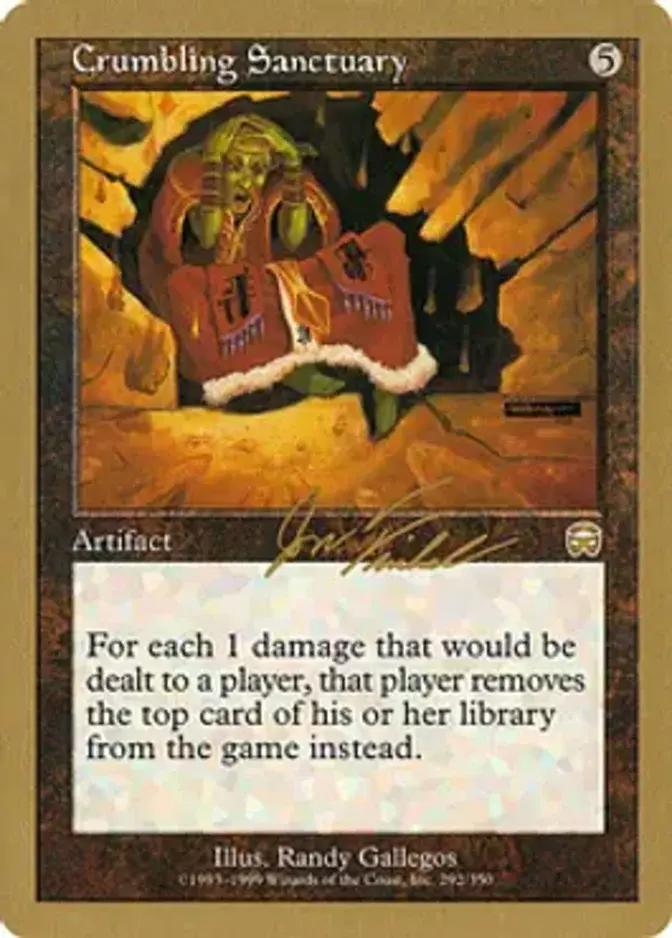 Crumbling Sanctuary <Jon Finkel> [WC00]