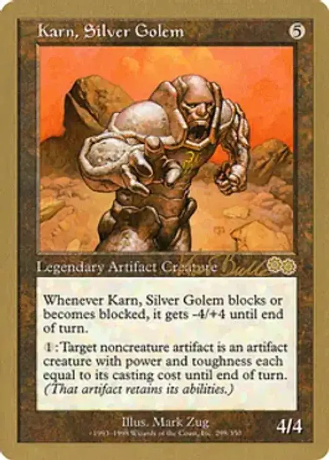 Karn, Silver Golem <Kai Budde> [WC99]