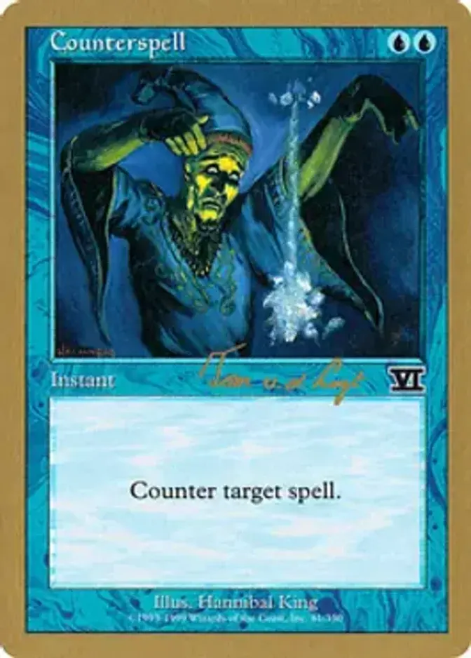 Counterspell <Tom van de Logt> [WC00]