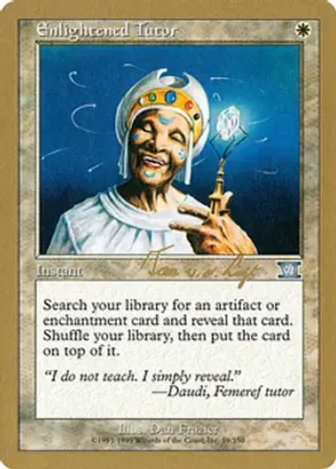 Enlightened Tutor <Tom van de Logt> [WC00]