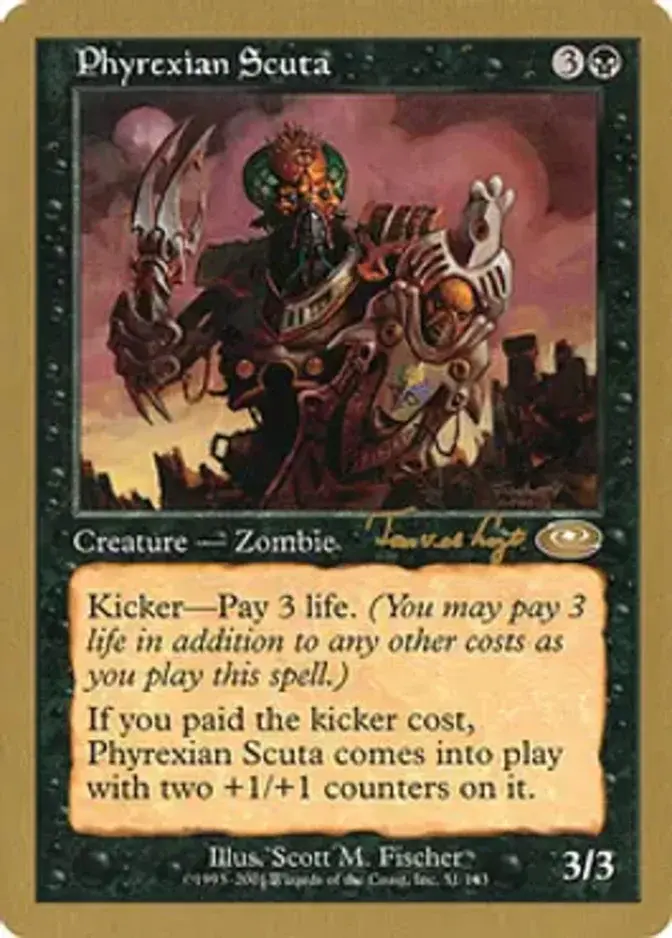 Phyrexian Scuta <Tom van de Logt> [WC01]