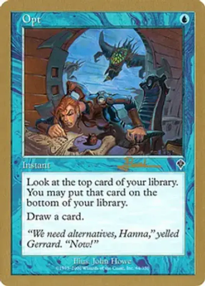 Opt <Antoine Ruel> [WC01]