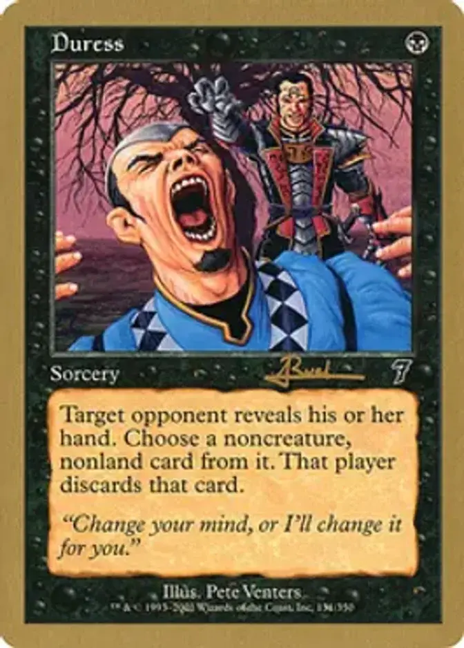 Duress <Antoine Ruel> [WC01]