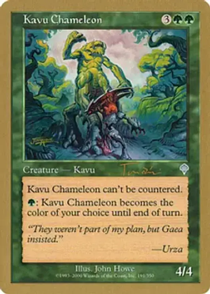 Kavu Chameleon <Jan Tomcani> [WC01]