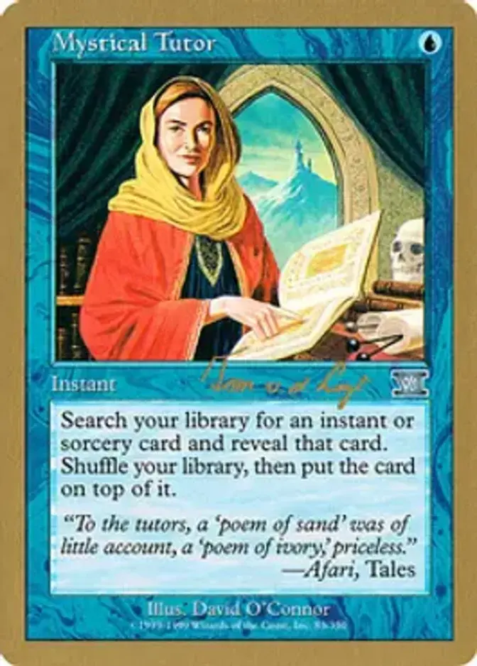 Mystical Tutor <Tom van de Logt> [WC00]