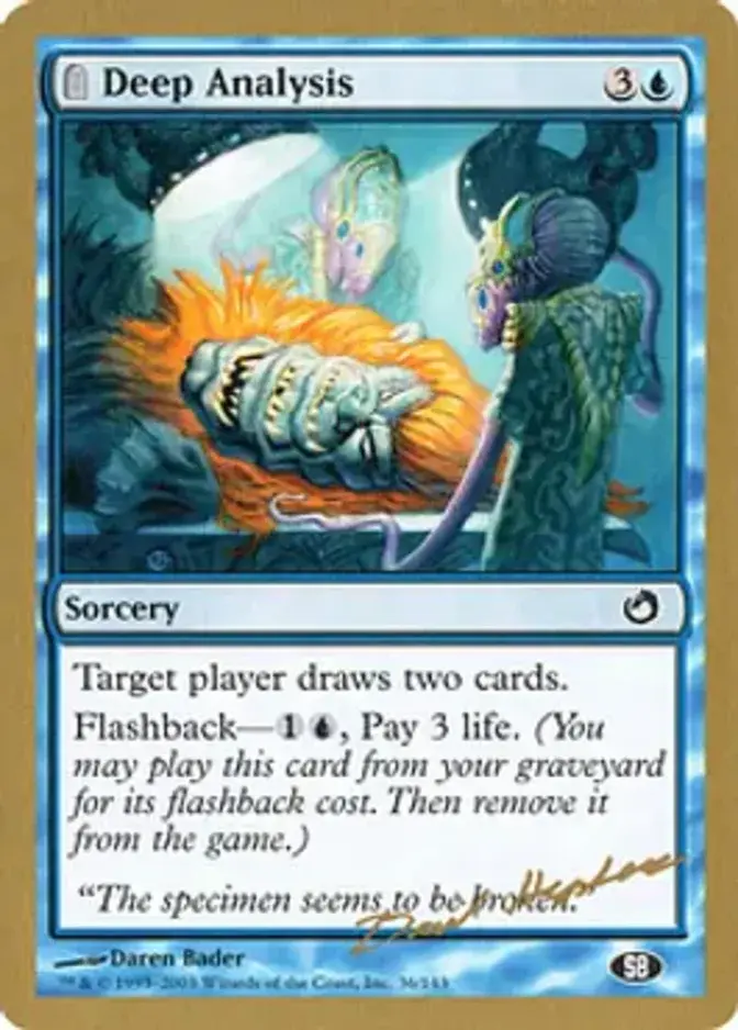 Deep Analysis <Dave Humpherys - SB> [WC03]