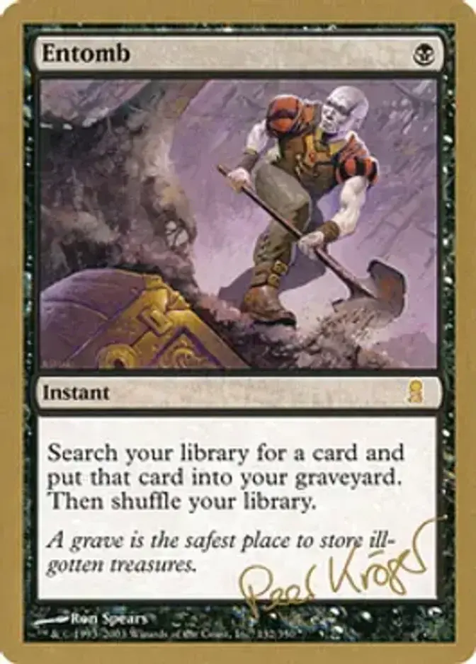 Entomb <Peer Kroger> [WC03]
