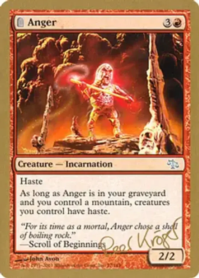 Anger <Peer Kroger> [WC03]
