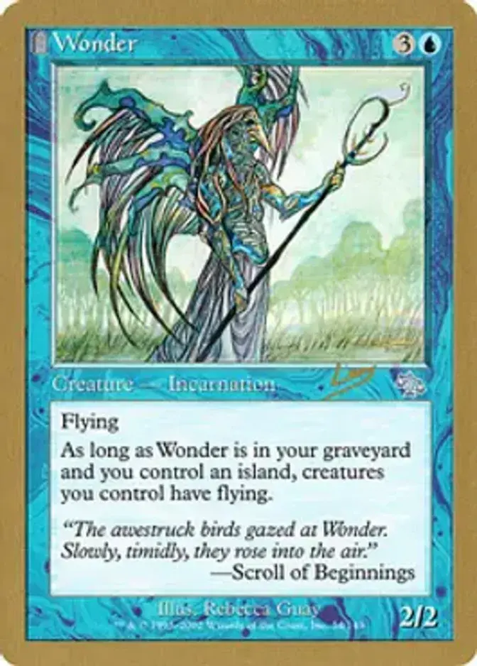 Wonder <Raphael Levy> [WC02]