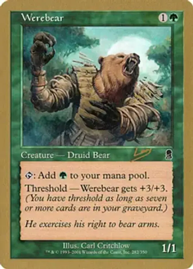 Werebear <Raphael Levy> [WC02]