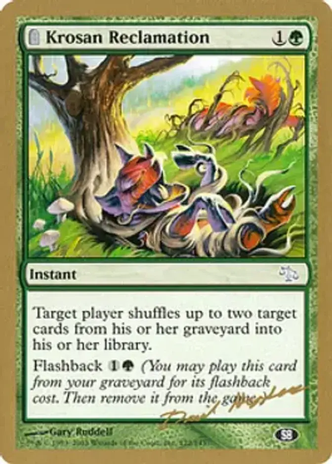 Krosan Reclamation <Dave Humpherys - SB> [WC03]