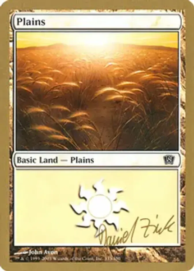 Plains <Daniel Zink - 333> [WC03]