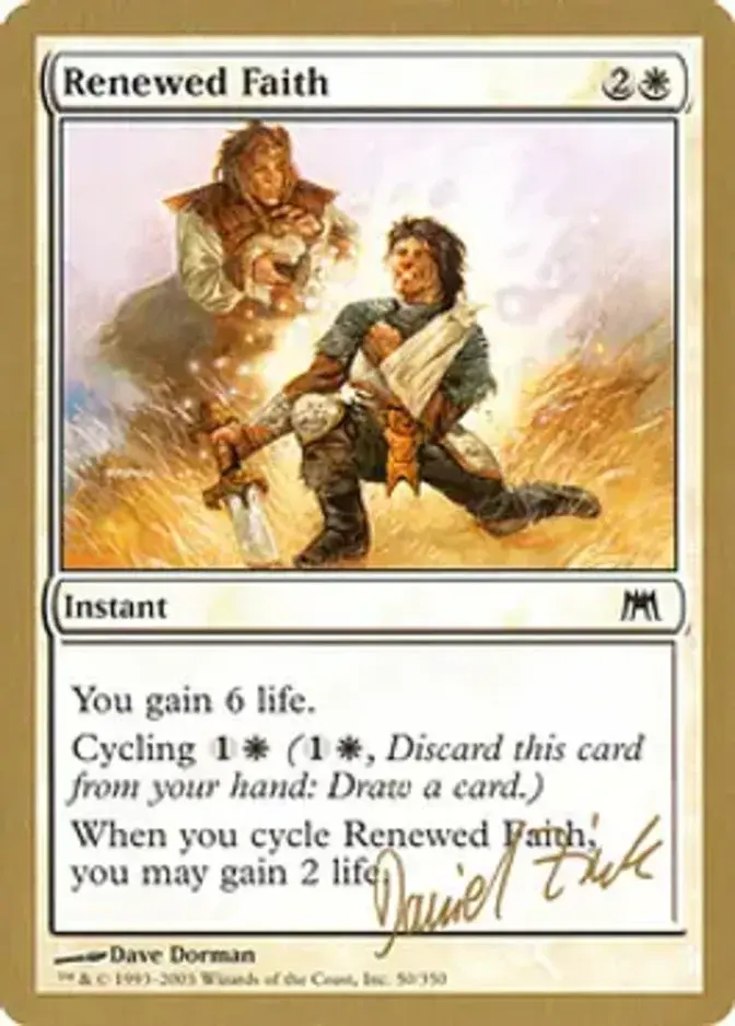 Renewed Faith <Daniel Zink> [WC03]