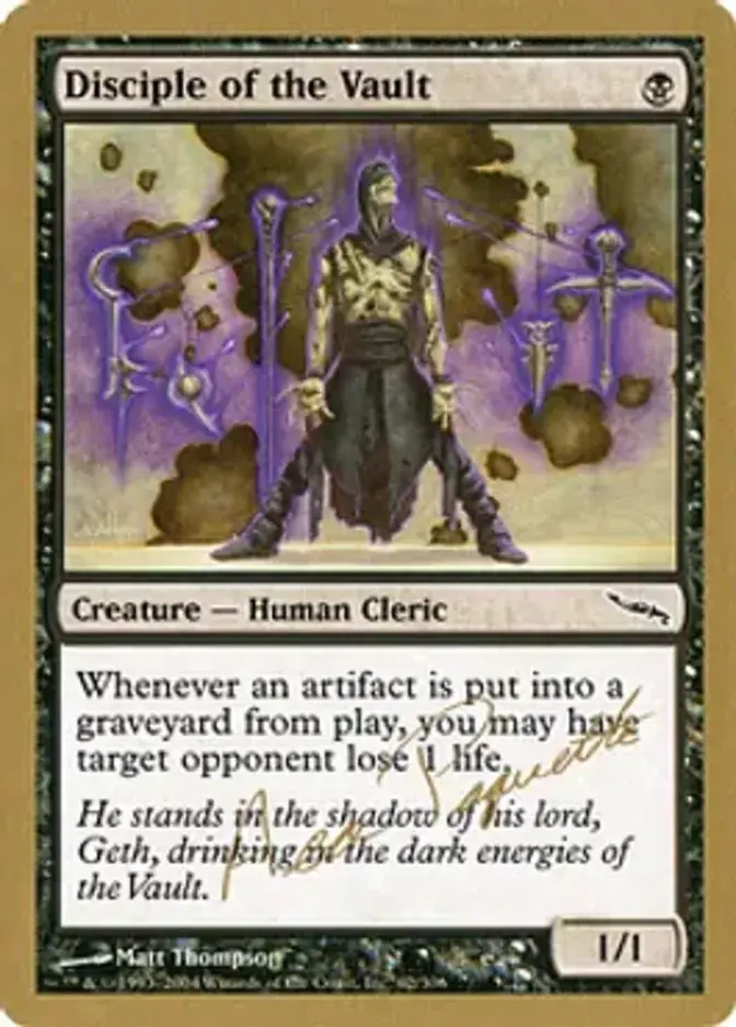 Disciple of the Vault <Aeo Paquette> [WC04]