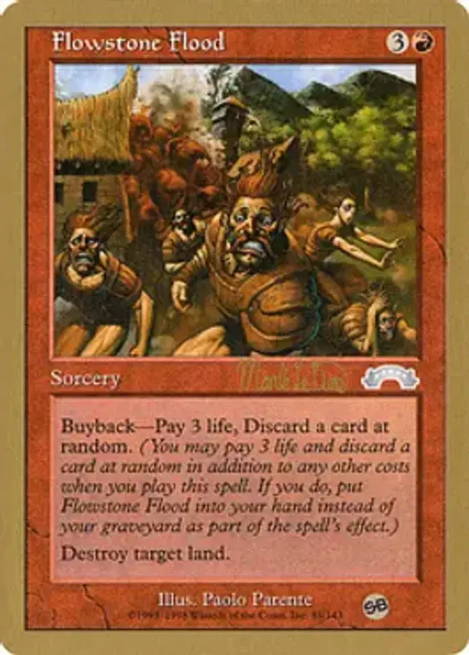 Flowstone Flood <Mark Le Pine - SB> [WC99]