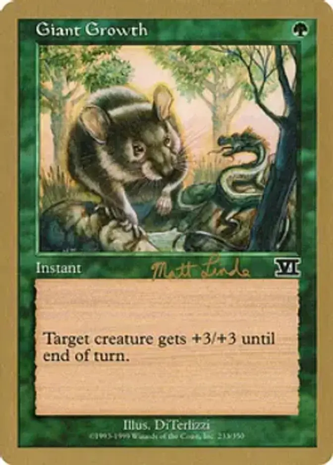 Giant Growth <Matt Linde> [WC99]