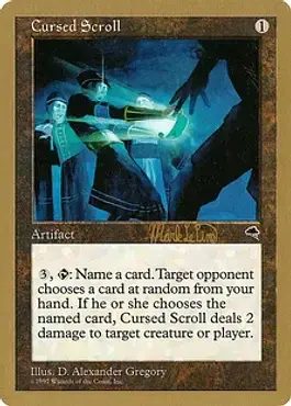 Mark Lepine & Jamie Parke Sped Red Ponza (Cursed Scroll Land