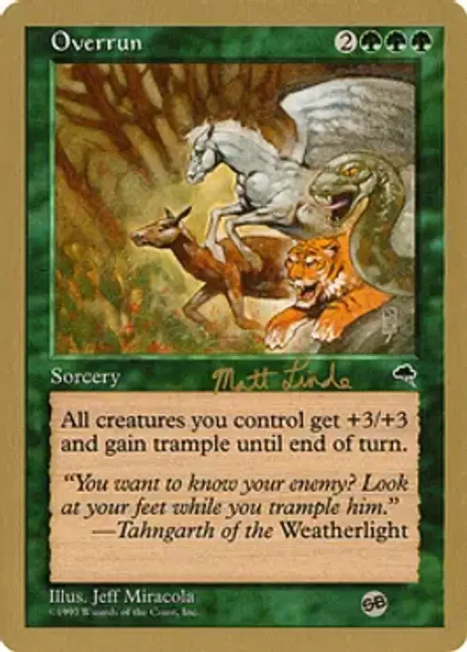 Overrun <Matt Linde - SB> [WC99]