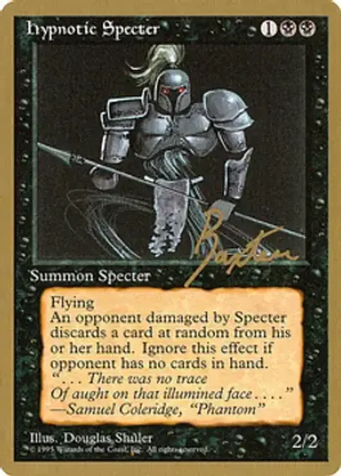 Hypnotic Specter <George Baxter> [PTC]