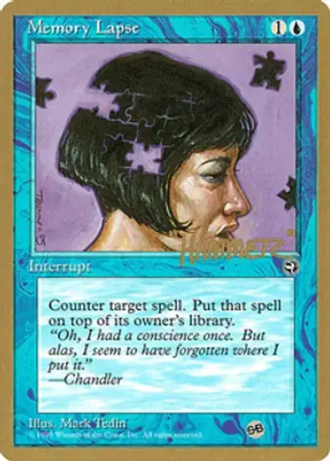 Memory Lapse <Shawn "Hammer" Regnier - SB> [PTC]