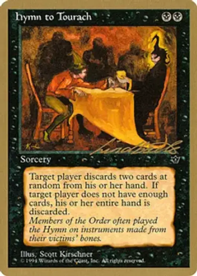 Hymn to Tourach <Leon Lindback - D> [PTC]