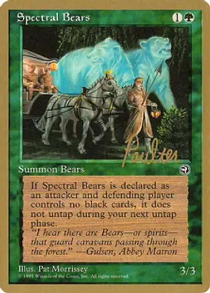 Spectral Bears <Preston Poulter> [PTC]