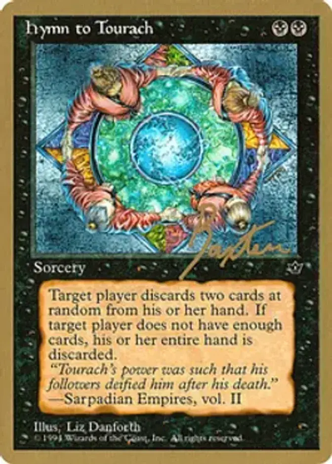 Hymn to Tourach <George Baxter - B> [PTC]