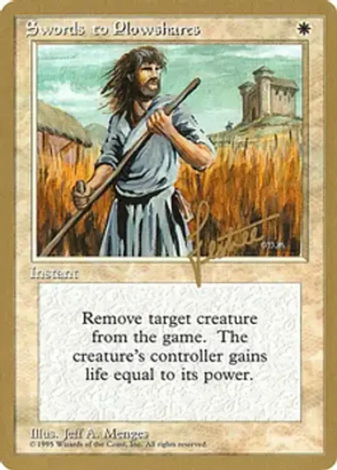 Swords to Plowshares <Bertrand Lestree> [PTC]