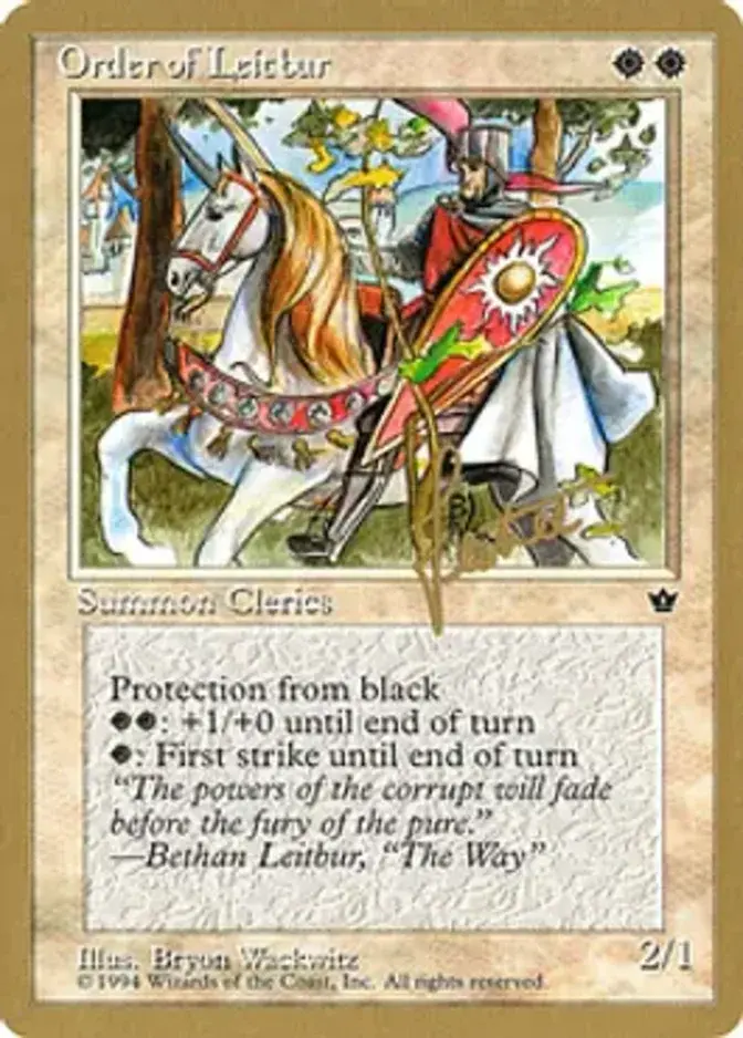 Order of Leitbur <Bertrand Lestree - B> [PTC]