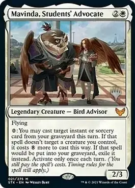 Mavinda, Students' Advocate