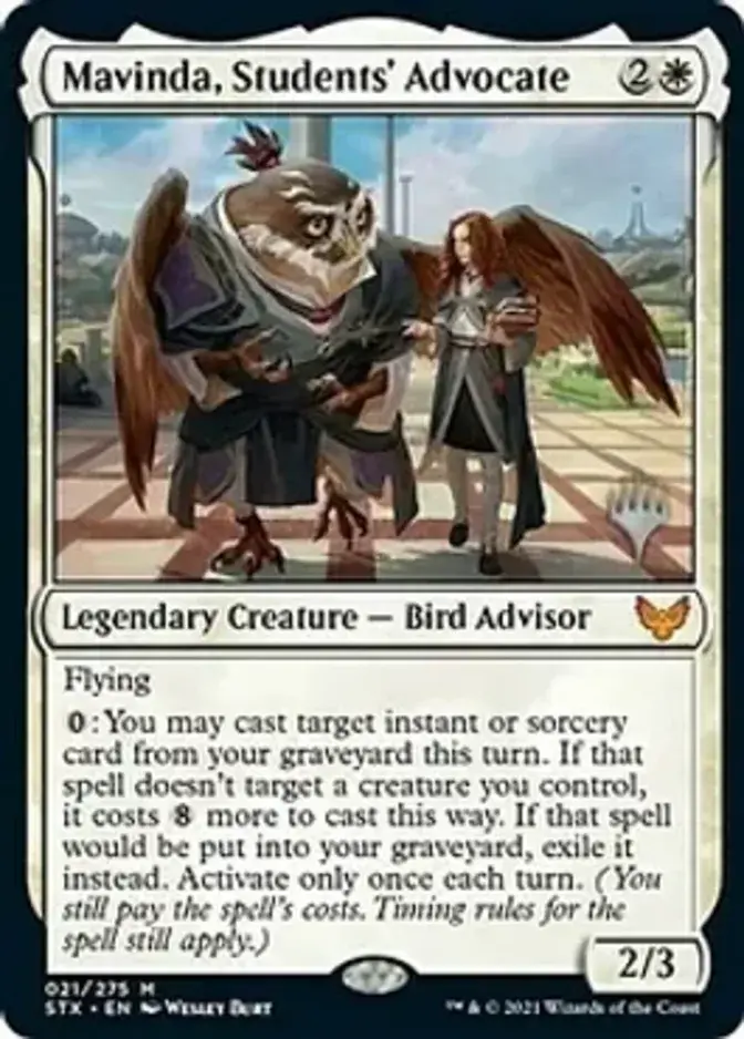 Mavinda, Students' Advocate <planeswalker stamp> [STX]