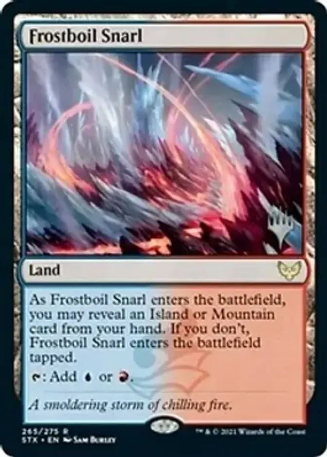 Frostboil Snarl <planeswalker stamp> [STX]