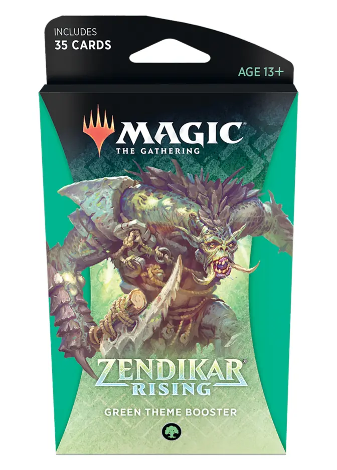 Zendikar Rising Theme Booster: Green <sealed> [ZNR]