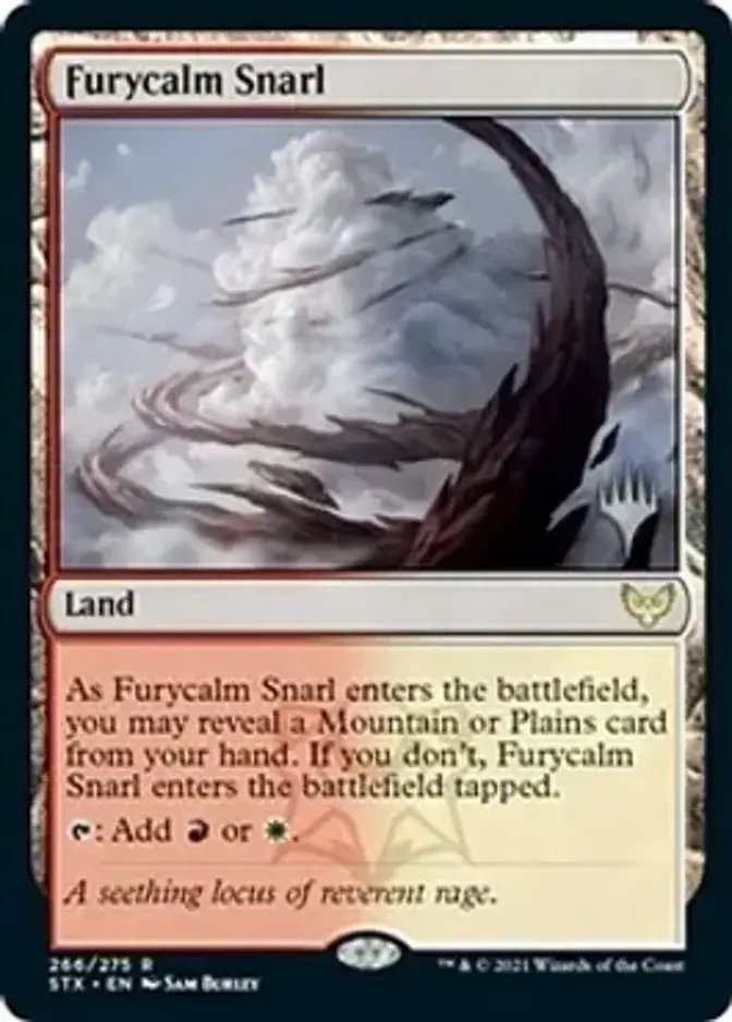 Furycalm Snarl <planeswalker stamp> [STX]