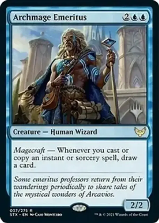 Archmage Emeritus <planeswalker stamp> [STX]