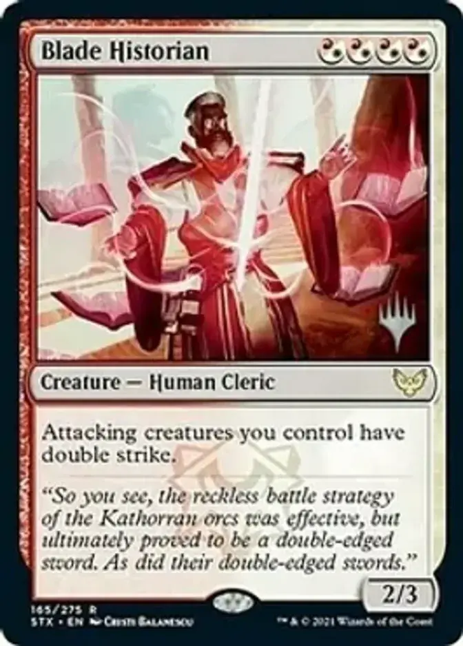 Blade Historian <planeswalker stamp> [STX]